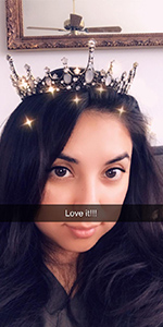 Black Queen Crowns for Women