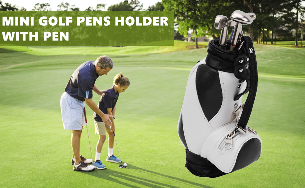 Minigolf-Kugelschreiberhalter