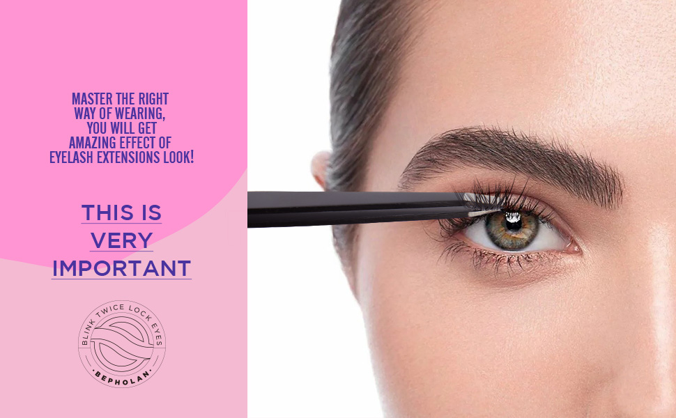 individual cluster eyelash