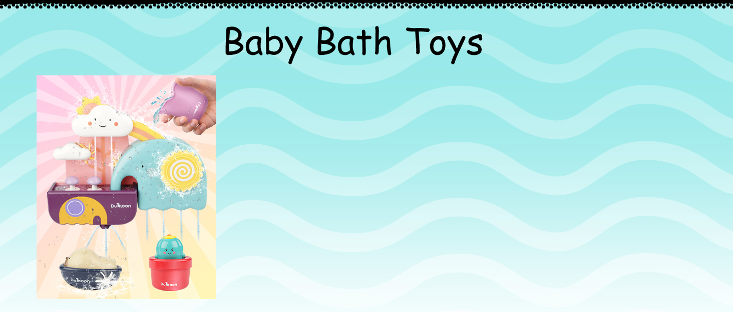 GILOBABY Baby Bath Toys Game, Shower Bath Baby Toy for 1,2,3+ Year Old