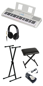 電子ピアノ　キーボード　YAMAHA PSR-310　スタンド付き Amazon | YAMAHA EZ-310 61鍵盤 Xスタンドセット ヤマハ | 電子