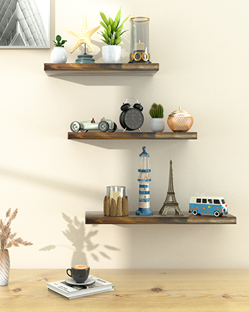 floating shelves