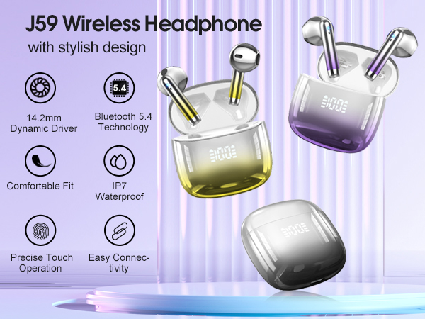 Amazon.com: Kicoeon Wireless Earbuds, Bluetooth Headphones