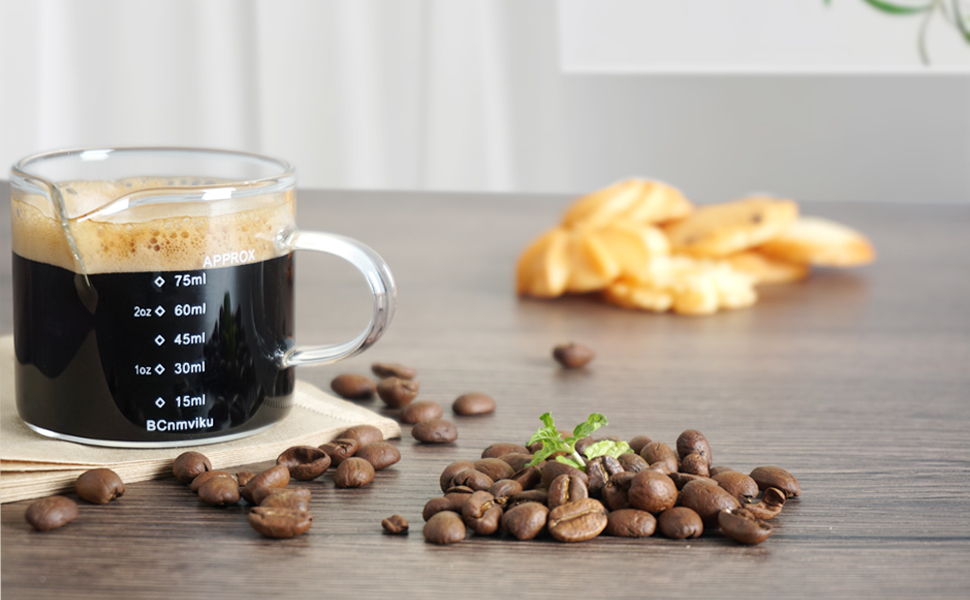 espresso measuring cup