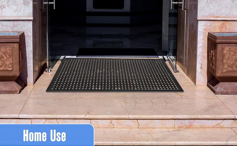 Anti Fatigue Mat, 36"x60" Rubber Floor Mat, NonSlip Rubber