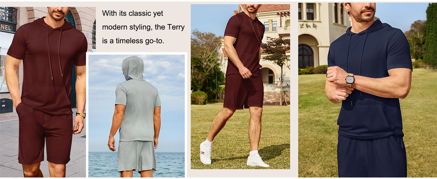 Men's summer Short Sets