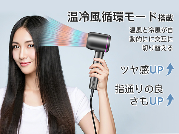 美容師使用ドライヤー Amazon | ドライヤー 大風量 速乾 【2025革新・AIスマート温度