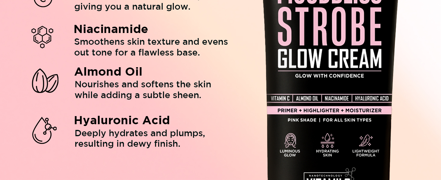 almond oil strobe cream