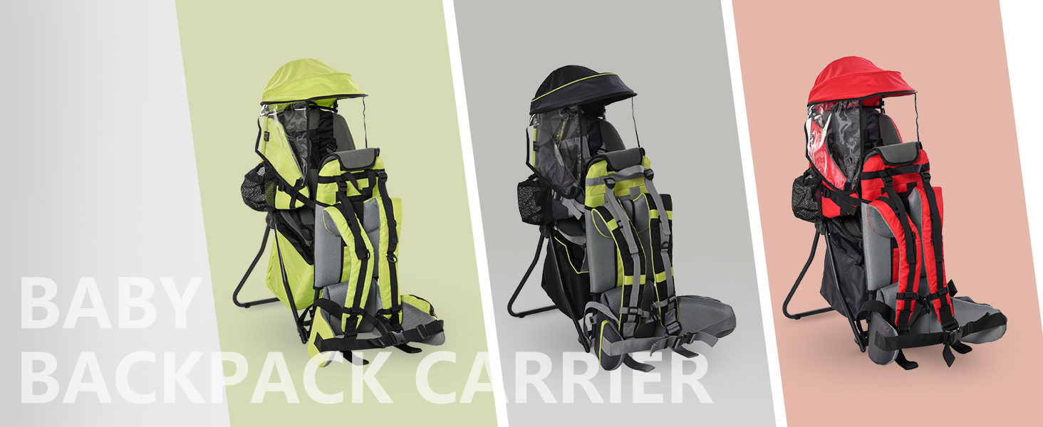 Baby Hiking Backpack Carrier Child Carrier with Ergonomic Hip