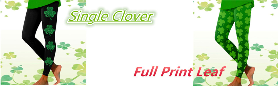 Clover Printed Leggings