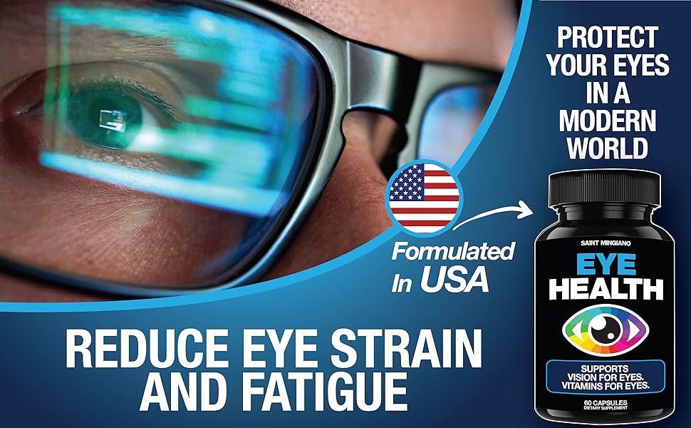What Vitamin Aids In Night Vision Amazon.com: Eye Care & Vision Vitamins Supplement 60 Capsules