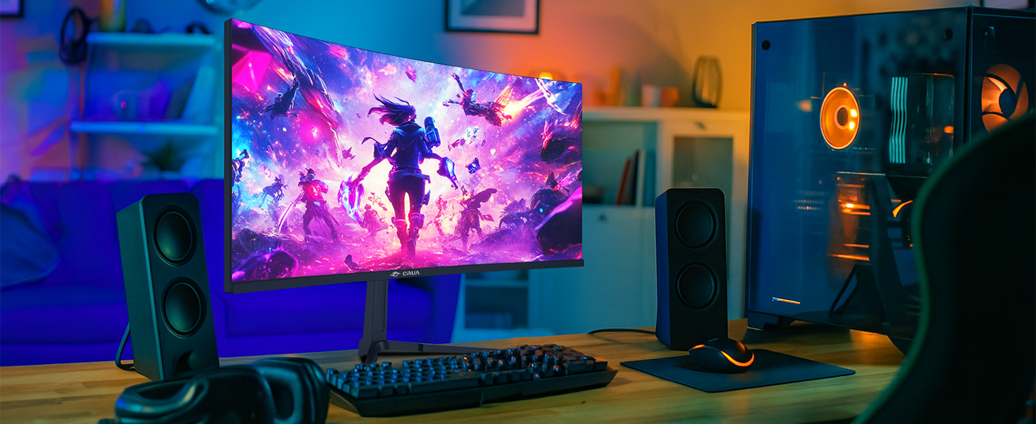 34 gaming monitor