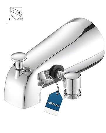 All Metal Tub Spout with Diverter Chrome