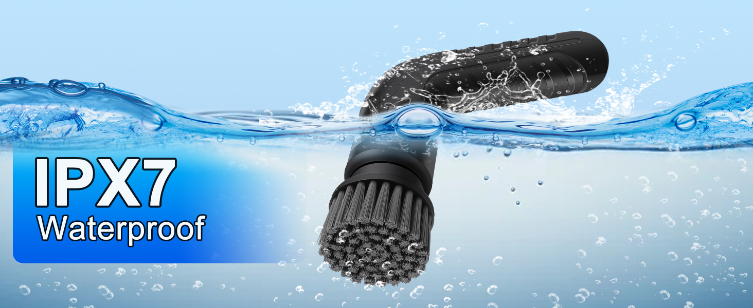 Electric Spin Scrubber, Handheld Power Scrubbers for