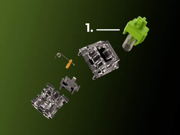 mechanical switches, clicky switches, pc gaming, switches for gaming
