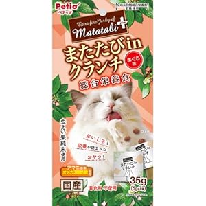 Amazon | ペティオ (Petio) またたびプラス またたびinクランチ 総合