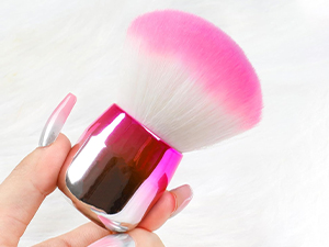nail dust brush