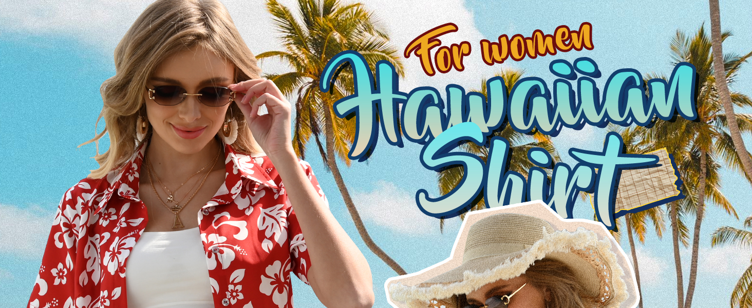 hawaiian shirt for women