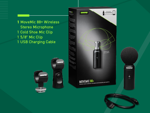 【ラル】 SHURE MV88 Shure MV88 Plus Stereo - USB Microphones