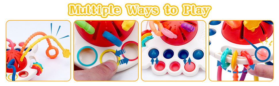 4 in 1 Toddler Sensory Toy