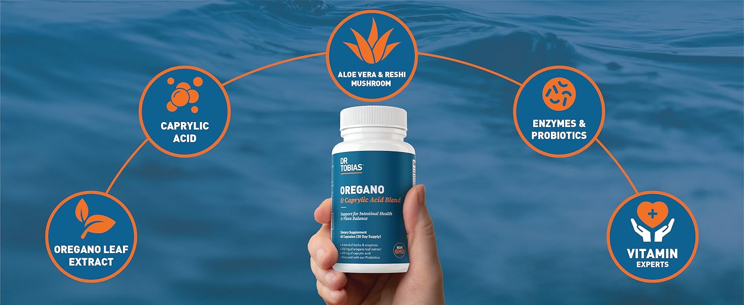 Why Dr Tobias Oregano & Caprylic Acid