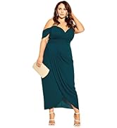 City Chic Women's Plus Size Maxi Dress - Entwine