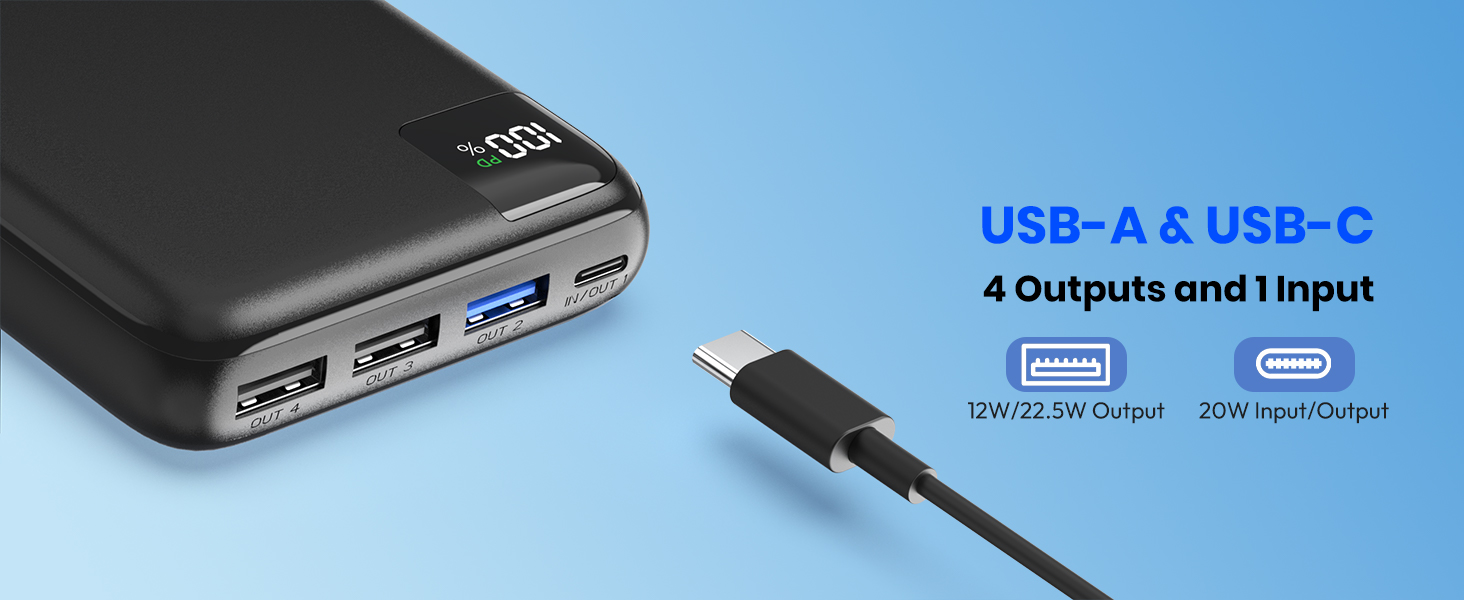 USB ports