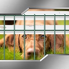 garden fencing animal barrier outdoor fence for dogs dog digging fence barrier dig defence