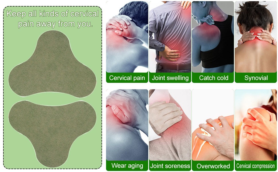 Pain Relief Patches Wormwood Sticker Self Heating Warming meridians Plaster Pain Relief meridians