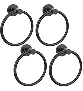 Towel Ring 2Pack, SUS304 Stainless Steel Hand Towel Holder for Bathroom Kitchen, Modern Style Tow...