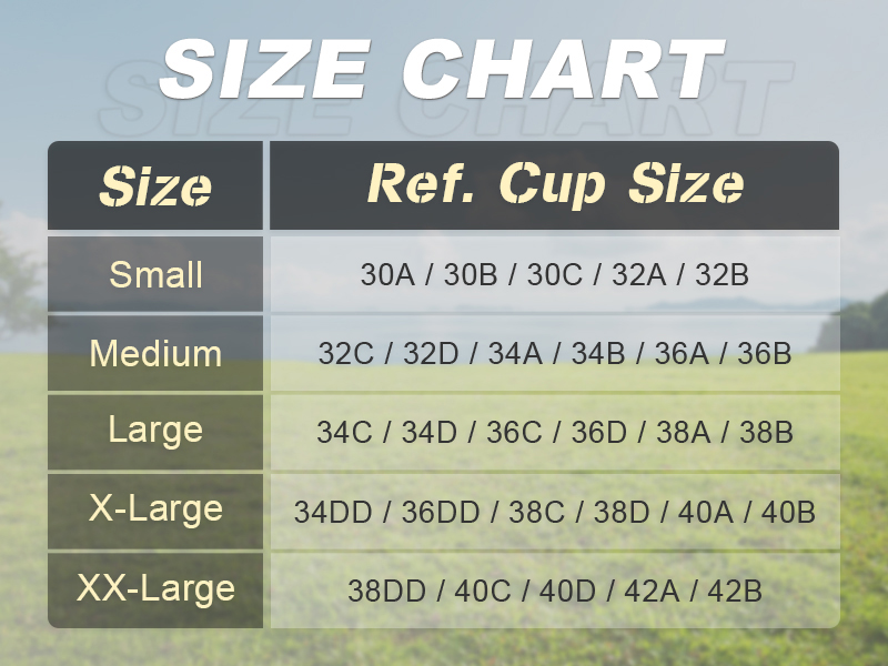 sports bra size