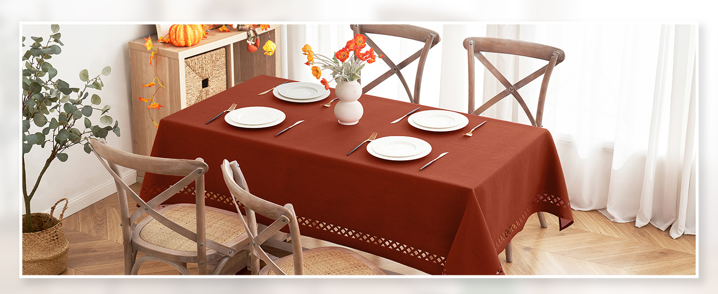 linen tablecloth