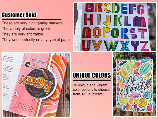 Dual Tip Art Markers Pens