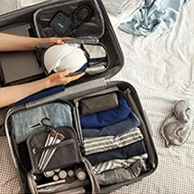 European Plug Adapter, Unidapt US to UK Europe Power Strip for EU/UK/US with USB C and 4 USB Ports, 3 AC Outlets, Wall Mountable, 5ft Extension Cord, for Travel Cruise Ship Home (Black) 20 Perfect to bring on all your travels around the world. Type C, Type G and Type A plugs included