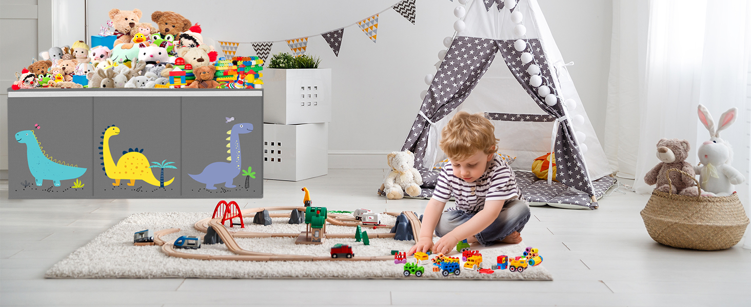 Extra Large Toy Box Storage for Boys Girls