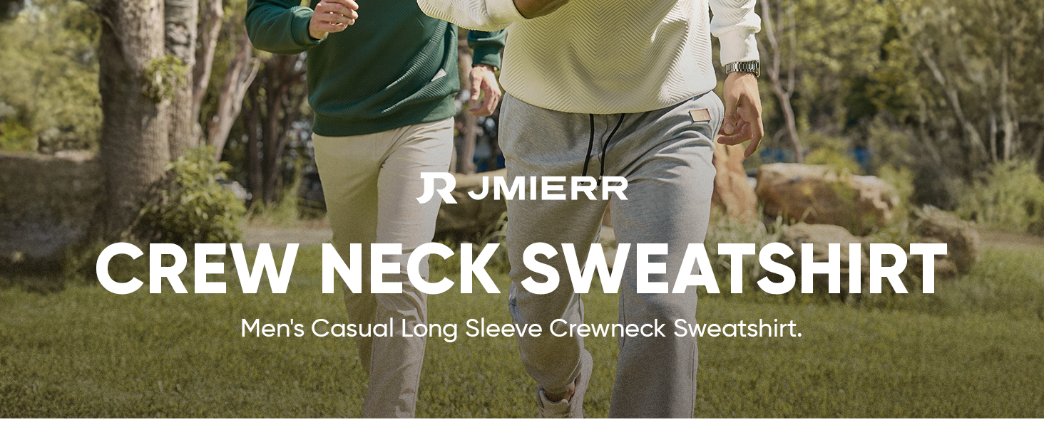 JMIERR Mens Crewneck Sweatshirt