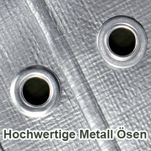 Telone Impermeabile 3x3 Metri 180 G/m² - Copertura Multiuso Per Legna, Mobili, Piscine, Con Occhielli Rinforzati