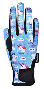 kids horse riding gloves