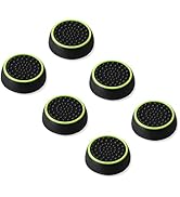 6PCS PS5 Silicone Thumb Cap, Non-Slip Silicone Analog Joystick Thumb Stick Grip Cap for PS2, PS3,...