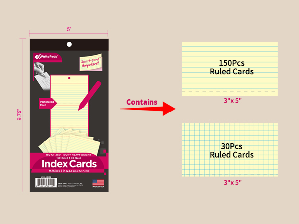 amazon-com-kaisa-index-cards-3x5-flash-cards-perforated-smart-card-150pcs-ruled-notecards-and-30pcs-graph-cards-thick-index-card-notebook-with-punching-hole-notepad-flashcards-for-studying-school-suplplies for Free Printable Index Cards 3x5 Amazon.com : KAISA Index Cards 3x5 Flash Cards, Perforated Smart Card 150pcs Ruled Notecards and 30pcs Graph Cards Thick Index Card Notebook with Punching Hole Notepad Flashcards for Studying School Suplplies : for Free Printable Index Cards 3x5