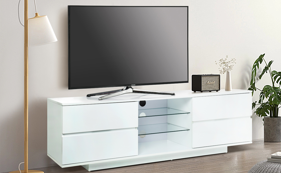 Centurion Supports Avitus High Gloss White with 4High Gloss White