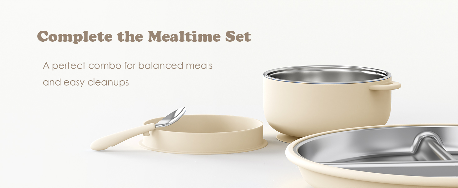 baby plates baby feeding set