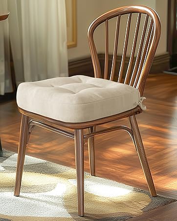 3.5-inch-thick chair cushions