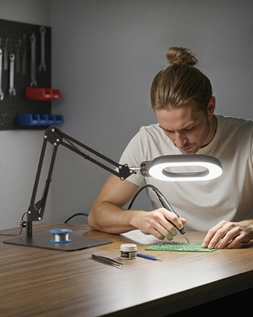 Magnifying Desk Lamp