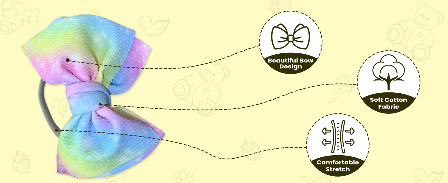 polka tots headband