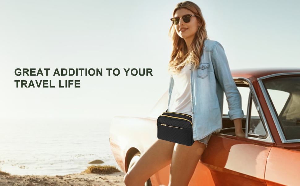 womens waist bag black belt bag for women bum bag