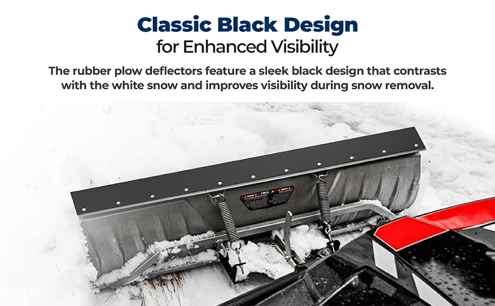 Universal Snow Plow Blade Flap Compatible with Kolpin
