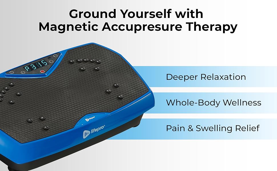 Lifepro Acupressure Vibration Plate Exercise Machine