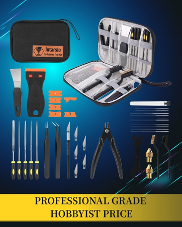 High-Quality 3D Printer Tool Removal Scraper Kit, 3 Types of Sharpened Blades and Sizes, 3D Printer Scrapers for Fast Separation Large Medium Small Models, Great 3D Printer Accessories Gifts 22 1