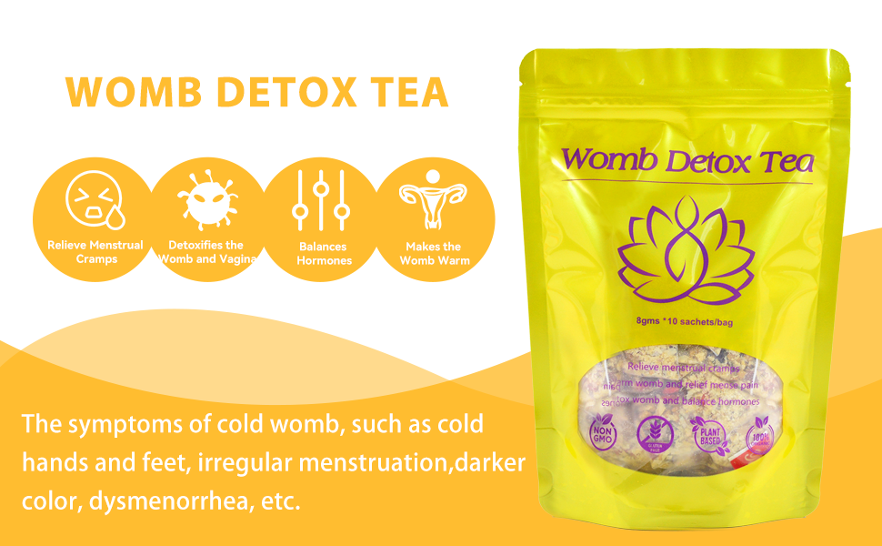 How Long Does It Take For Detox Tea To Work Amazon.com : Aromlife Natural Womb Detox Tea, Uterus Herbal Tea for